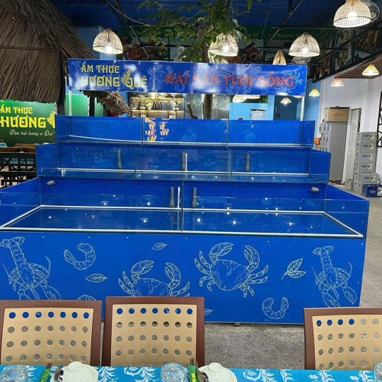 Mẫu hồ hải sản- D13