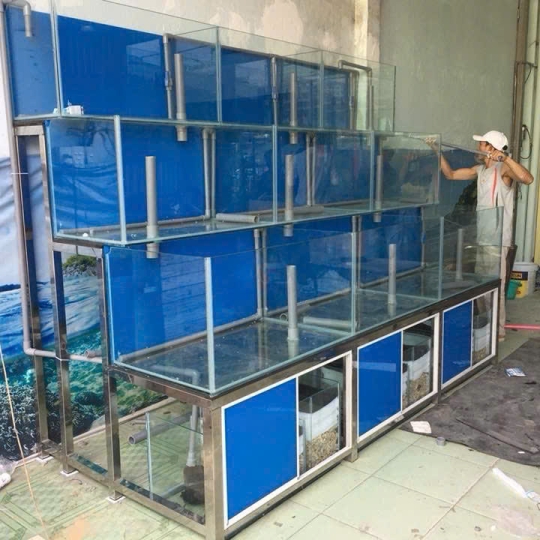 Mẫu hồ hải sản- D15